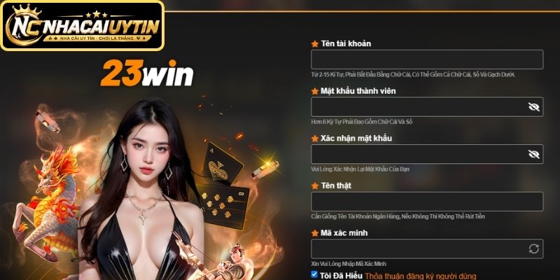 Điền thông tin vào biểu mẫu