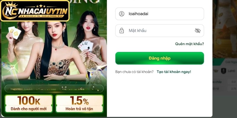 Thao tác đăng nhập nhà cái trên thiết bị di động