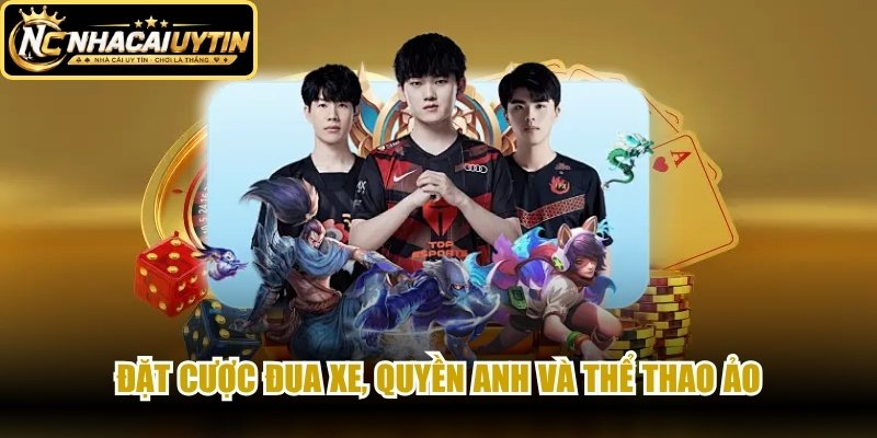 Đặt cược đua xe, quyền anh và thể thao ảo