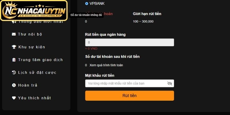 Theo dõi trạng thái giao dịch